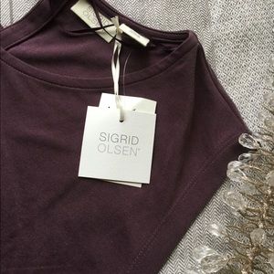 Short purple dress or long camisole in Large